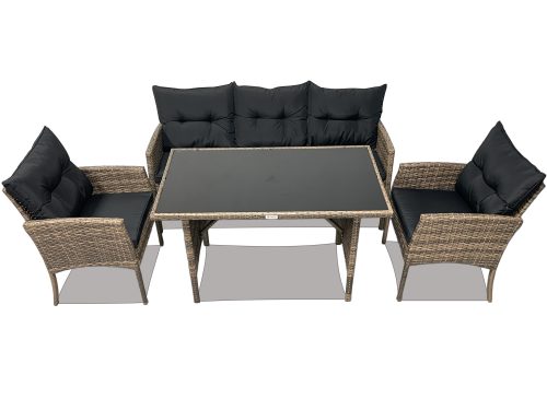 Садові меблі з ротангу Lounge Loft Набір "Делюкс Лайт" Світло-коричневий Light Brown