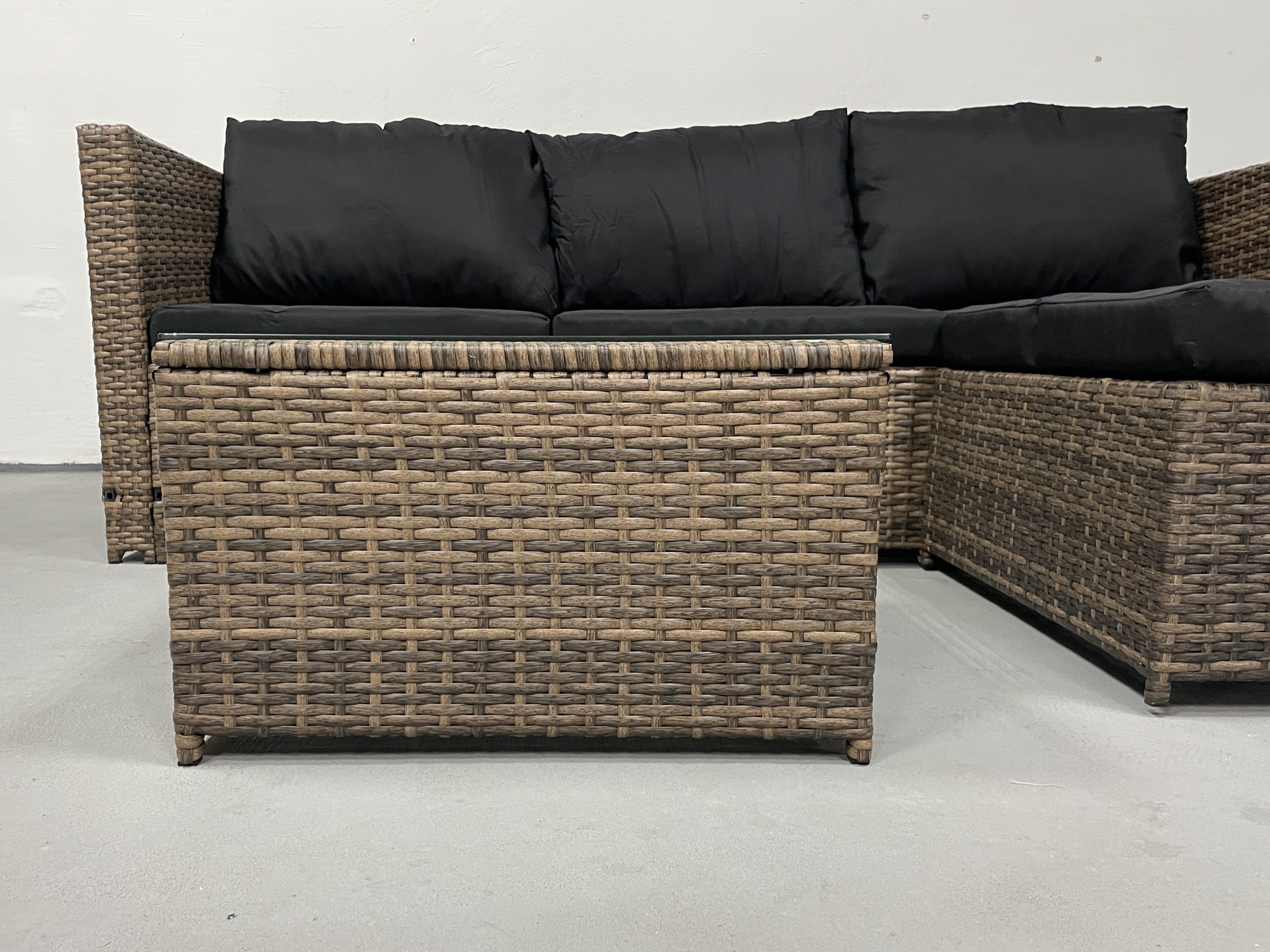 Садові меблі з ротангу Lounge Loft Набір "Lounge Terrace 3" Світло-коричневий Light Brown - Зображення 11